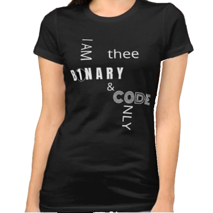 "I AM THEE 1 AND 0NLY" $19.95 Tee