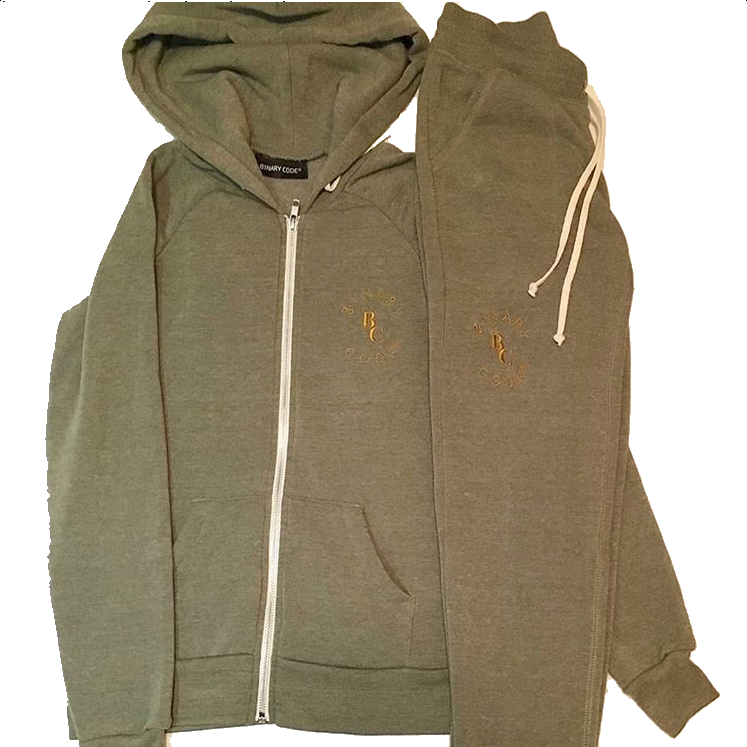 B1NARY C0DE Jogging Suit $69.99