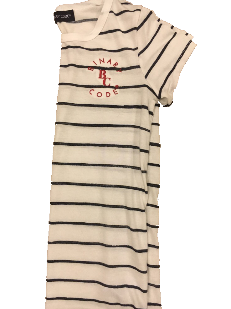 B1NARY C0DE Logo Tee $34.99